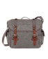 Silver Road Canvas Messenger Bag