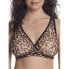 Cosabella Soire Confidence Curvy Printed Bralette, Leopard/Black, Extra Small - фото #1