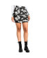 Фото #1 товара Women's Curvy Fit Floral Print Mini Skirts