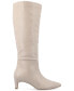 Фото #2 товара Women's Tullip Tru Comfort Foam Wide Width Kitten Heel Pointed Toe Regular Calf Boots