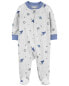 Baby Planet 2-Way Zip Cotton Blend Sleep & Play 9M