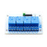 Фото #2 товара Relay module Velleman 4 channels - 10A / 250VAC contacts - 5V coil