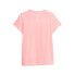 Puma Run Favorite Heather Crew Neck Short Sleeve Athletic T-Shirt Womens Pink Ca