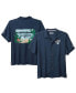 Men's Navy 2023 MLB All-Star Game Camp Button-Up Shirt