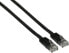 Фото #1 товара InLine Flat Ultraslim Patch Cable U/UTP Cat.6 Gigabit ready black 1m