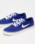 Nike SB Chron 2 canvas trainers in blue and white