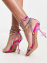 Фото #2 товара Steve Madden Vibrancy sandals in bright pink