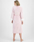 ფოტო #2 პროდუქტის Women's Long Plush Fleece-Trim Robe, Created for Macy's