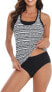 Фото #1 товара Laorchid Women's Tankini Two-Piece Push-Up Swimsuit, Padded Swimwear, High Waist Swimsuit, Bikini, Sporty