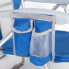 Фото #3 товара Пляжный стул Aktive Синий Белый 49 x 78 x 56 cm (2 штук)