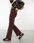 Cotton:On corduroy stretch bootleg jean in brown Коричневый, 32 - фото #6