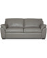 Фото #27 товара Lothan 79" Leather Apartment Sofa with 2 Cushions, Created for Macy's