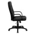 Фото #1 товара High Back Black Glove Vinyl Executive Swivel Chair With Arms