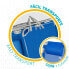 Фото #4 товара Садовый стул AKTIVE Пляжный складной Синий 48 x 90 x 60 см (2 штуки)