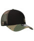 ფოტო #1 პროდუქტის Men's Black/Camo Ty Gibbs Trucker 9FORTY Adjustable Hat