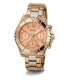 Women's Analog Rose Gold-Tone Stainless Steel Watch 38mm