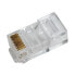 Фото #5 товара LogiLink RJ45 - RJ45 - Transparent - Gold - RoHS - 100 pc(s)