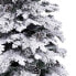 Фото #3 товара Новогодняя ёлка искусственная Shico Бело-зеленая PVC Металл полиэтилен 180 см