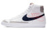 Nike Blazer Mid 双钩 中帮 板鞋 男款 白黑灰 / Кроссовки Nike Blazer Mid DA4651-100