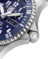 ფოტო #2 პროდუქტის Men's Swiss Automatic Sport Timer Stainless Steel Bracelet Watch 42mm