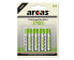 Arcas 177 27406 - Rechargeable battery - Nickel-Metal Hydride (NiMH) - 1.2 V - 4 pc(s) - 2700 mAh - Cd (cadmium),Hg (mercury)