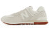 New Balance NB 574 v2 舒适 耐磨 低帮 跑步鞋 男女同款 米白 / Кроссовки New Balance NB 574 v2 ML574BS2