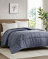 Фото #4 товара Comfort Cool Jersey Knit Oversized Down Alternative Comforter, King/Cal King