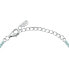 Фото #3 товара Silver tennis bracelet with light blue zircons Silver LPS05AWV35