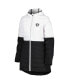 Фото #3 товара Women's White, Black Las Vegas Raiders Willow Quilted Hoodie Full-Zip Jacket