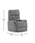 Фото #11 товара Electric Remote Powered Elderly Lift Recliner Chair