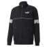Фото #2 товара Puma Power Colorblock Half Zip Sweater Mens Black 84984301