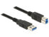 Фото #2 товара Delock 85067 - 1.5 m - USB A - USB B - USB 3.2 Gen 1 (3.1 Gen 1) - Male/Male - Black