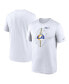 Men's White Los Angeles Rams Legend Icon Performance T-shirt