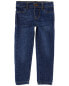 Фото #2 товара Toddler Dark Blue Wash Super Skinny-Leg Jeans 4T