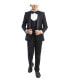 ფოტო #17 პროდუქტის Toddler Boy's 5-Piece Slim Fit Shawl Tuxedo Set