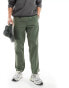 Фото #1 товара ONLY & SONS straight tech trouser in green