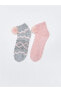 Фото #2 товара LCW DREAM Desenli Kadın Ev Çorabı 2'li Paket