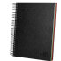 Фото #1 товара Блокнот Liderpapel A5 для школы Spiral notebook 140 листов 75 гр черный