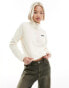 Фото #1 товара Columbia Benton Springs cropped half zip fleece in cream Exclusive at ASOS