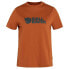 Fjällräven Logo short sleeve T-shirt Terracotta Brown, XS - фото #2