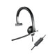 Фото #2 товара Logitech USB Headset Mono H650e - Wired - Office/Call center - 50 - 10000 Hz - 93 g - Headset - Black - Silver