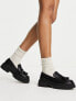 Фото #1 товара schuh Leyton chunky loafer in black