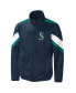 Фото #3 товара Men's Navy Seattle Mariners Earned Run Full-Zip Jacket