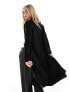 Vila longline cardigan in black M - фото #5