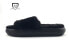 32 Degrees Heat Plush Women's Size M (7.5-8.5), L (9-10) Cushion Slide, Black