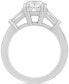 Фото #4 товара Certified Lab Grown Diamond Engagement Ring (2-1/2 ct. t.w.) in 14k Gold