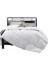 Heavyweight White Goose Feather and Down Comforter, Twin