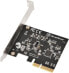 Фото #3 товара Kontroler SilverStone PCIe 3.0 x4 - 20-pin USB 3.2 Gen 2x2 (SST-ECU07)