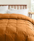 Фото #3 товара All Season 300 Thread Count Cotton Goose Down Fiber Comforter, Full/Queen