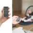 Фото #4 товара Детский шезлонг-качели BABYMOOV Swoon Touch с пультом дистанционного управления. С рождения до 9 кг. Вкладыш для новорожденных. Игровая арка. Серый.